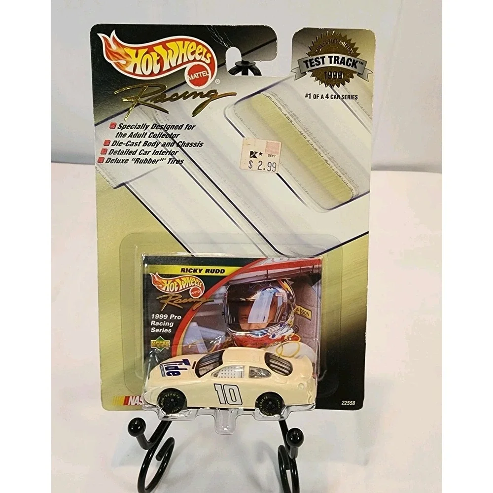 Hot Wheels 1999 Pro Racing Series  Ricky Rudd #10 Collectors ED Test Track NIP